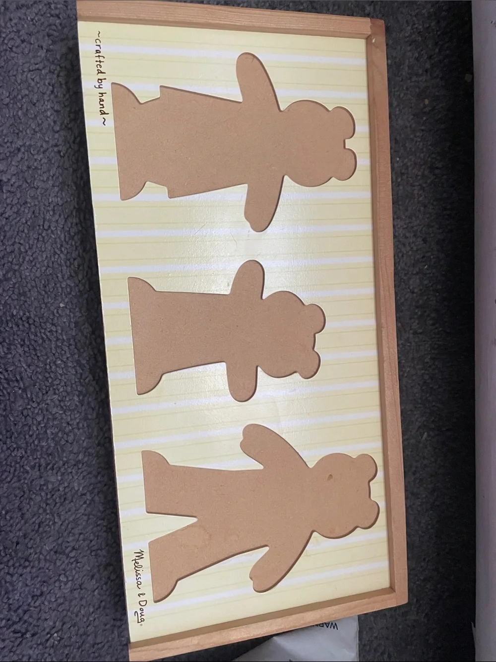 Melissa &doug Wooden Toy Puzzle